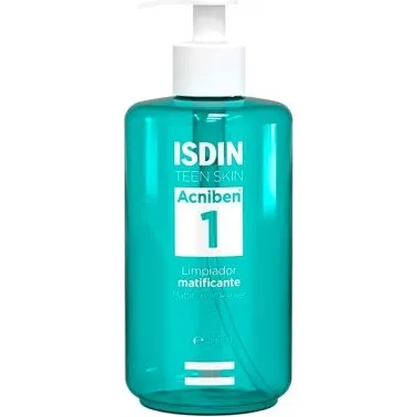 ISDIN Teen Skin Acniben 1 Mattierendes Reinigungsgel 400 ml