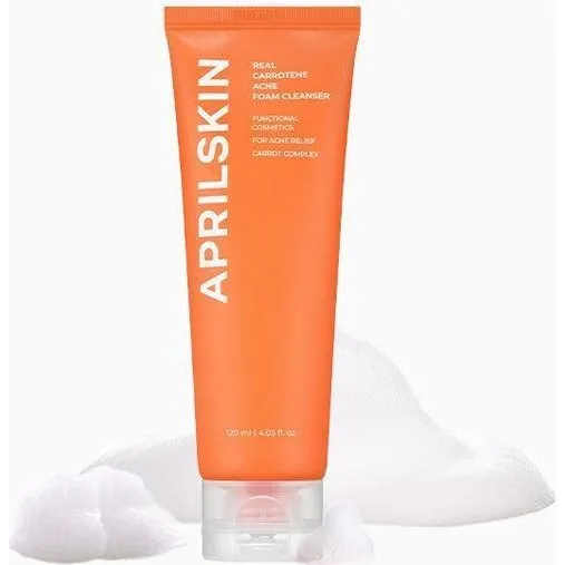 APRILSKIN Carrotene Clarifying Foam Cleanser 120 ml
