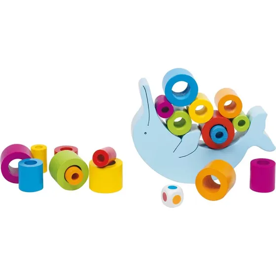Balancierspiel Delfin - Geschicklichkeitsspiel für Kinder