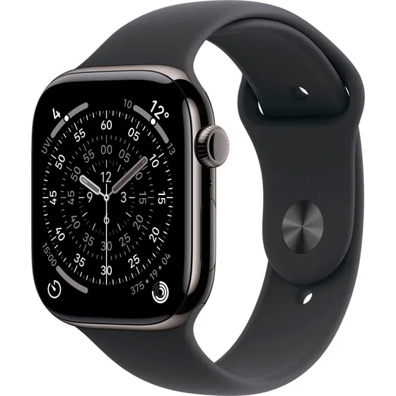 Apple Watch Series 11 GPS + Cellular, 46mm, Schiefer Titanium