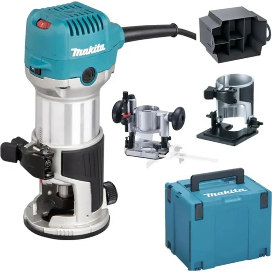 Makita RT0702CX2J Einhandfräse mit Makpac Koffer (710 W)