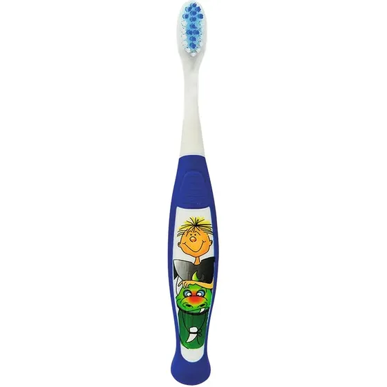 THIENEL Dental Kinderzahnbürsten Motiv 10 Stück Ritter blau