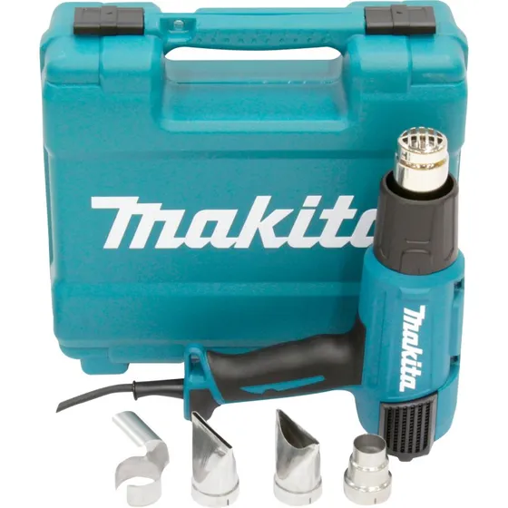 Makita Heißluftgebläse HG6031VK 1800W 50-600°C inkl. Zubehör