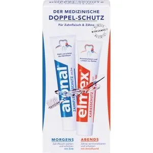aronal®/elmex® Doppelschutz-Mundhygiene-Set (2x75 ml)