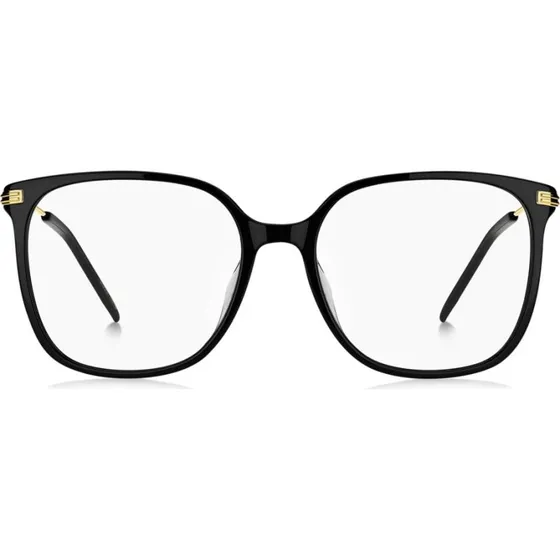BOSS 1736/G Damenbrille - Schwarz/Gold, Quadratisch