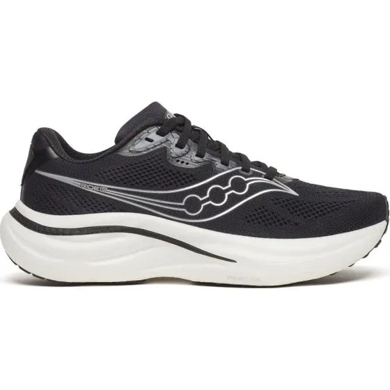 Saucony Ride 19 Herren Laufschuhe Breit (2E) - Schwarz