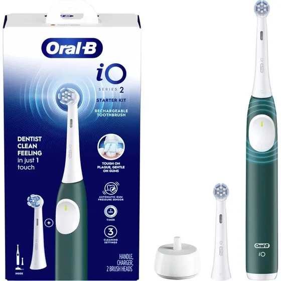 Oral-B iO 2 Elektrische Zahnbürste Forest Green