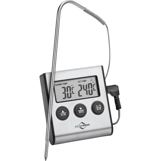 KÜCHENPROFI Primus Digital-Bratenthermometer silber