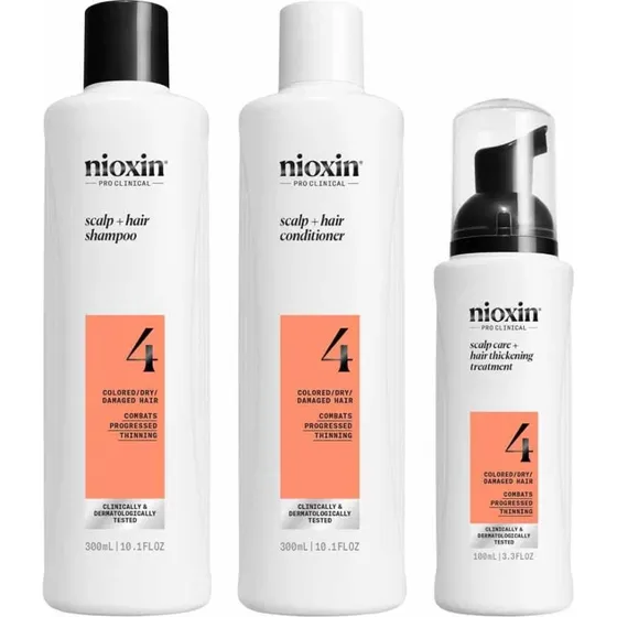 Nioxin System 4 Kit für coloriertes, trockenes & geschädigtes Haar