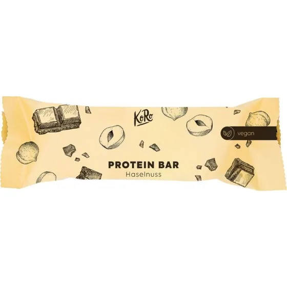 KoRo Bio Veganer Proteinriegel Haselnuss 60g