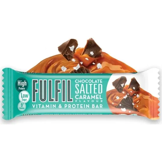 Ferrero Fulfil Vitamin & Protein Riegel Schokolade Salzkaramell 55g