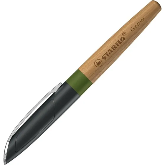 STABILO Füller Grow moosgrün/Eiche