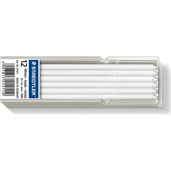 STAEDTLER Lumocolor non-permanent omnichrom Mine, weiß, 12 Stück