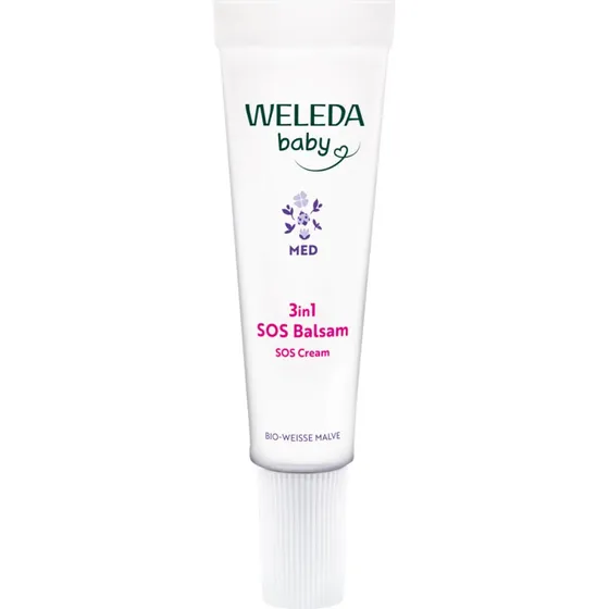 Weleda 3in1 SOS Balsam Weisse Malve 10 ml