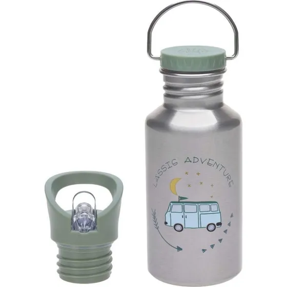 Lässig Adventure Bus Edelstahl-Trinkflasche 500 ml