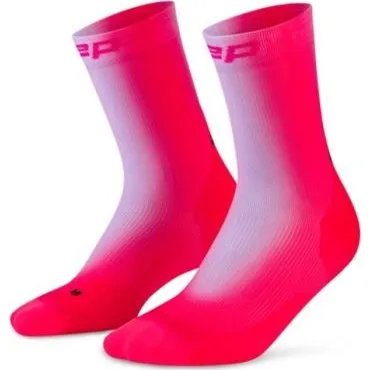 CEP Core Run Edt. Gradient Socks Mid-Cut 5.0 Damen - Rot