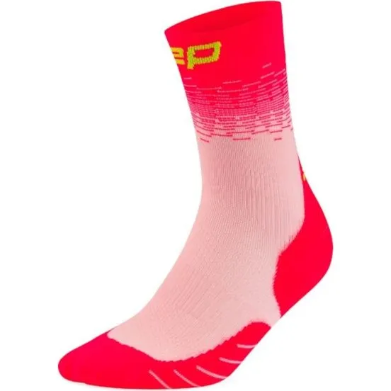 CEP Run Edt. Fade Mid Cut Socks L - Kompressionssocken