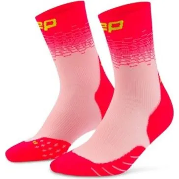 CEP Run Edt. Fade Mid Cut Socks L - Kompressionssocken