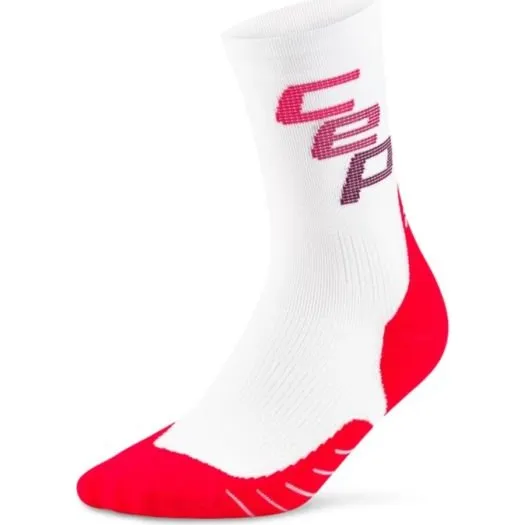 CEP Run Edt. Steps Mid Cut Socks Weiß