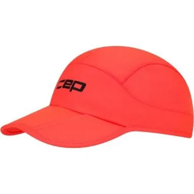 CEP Core Run Foldable Cap - Orange - One Size