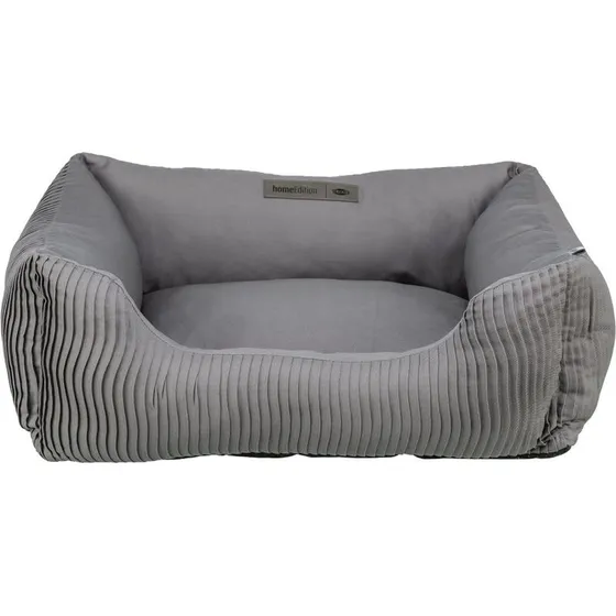 TRIXIE Hundebett Marley, geraffter Baumwollbezug, rutschfester Boden