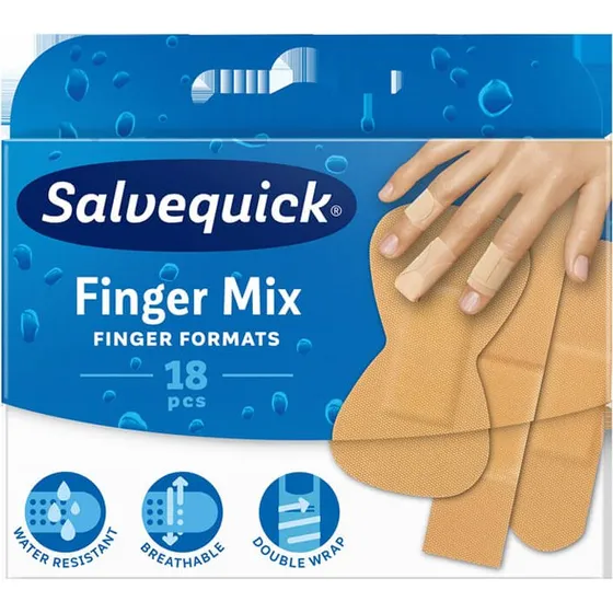 Salvequick Band Aid Mix Pflaster, 18 Stück