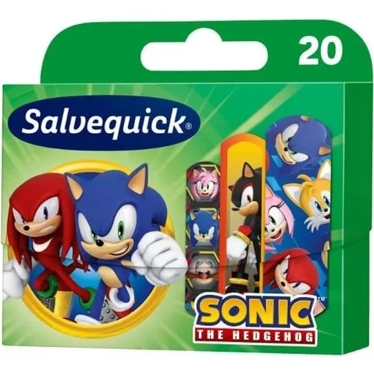 Salvequick Sonic Pflaster für Kinder, 20 Stück