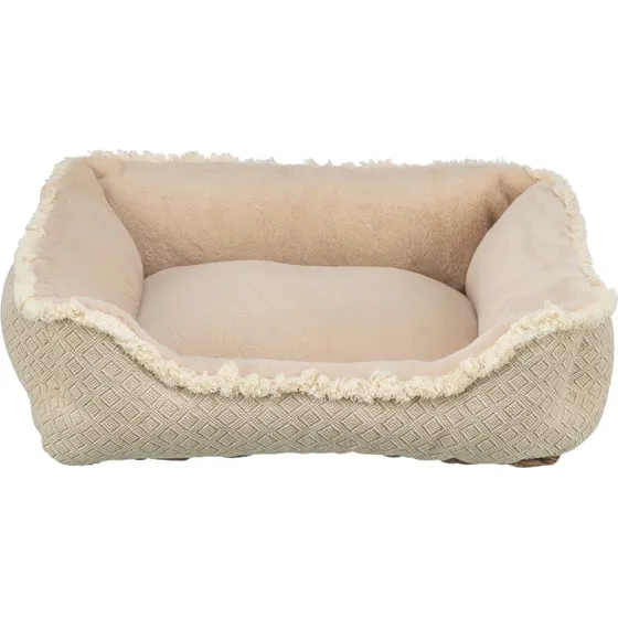 TRIXIE Hundebett Boho beige, eckig