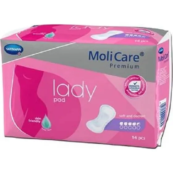 Molicare Lady Einlagen für leichte Inkontinenz, 14 Stück