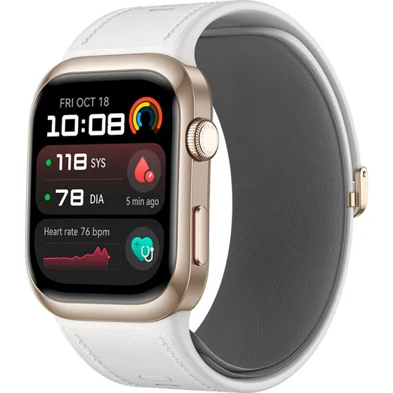 Huawei Watch D2 Blutdruckmessung - Gold/Weiß, 1,82 Zoll AMOLED