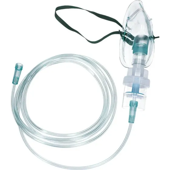 Sauerstoffmaske für Kinder (Größe M) mit Vernebler für die Atemtherapie