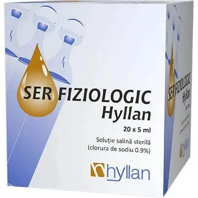 Hyllan Physiologisches Serum, 20x5 ml Einzeldosislösung