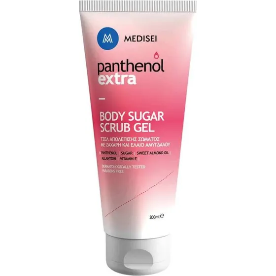 Panthenol Extra Body Sugar Scrub Gel, 200ml