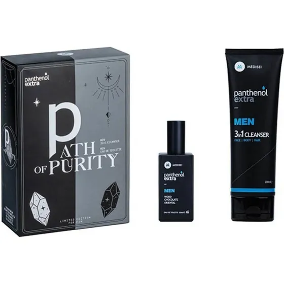 Panthenol Extra Promo Pack Path of Purity: Eau de Toilette & 3in1 Cleanser