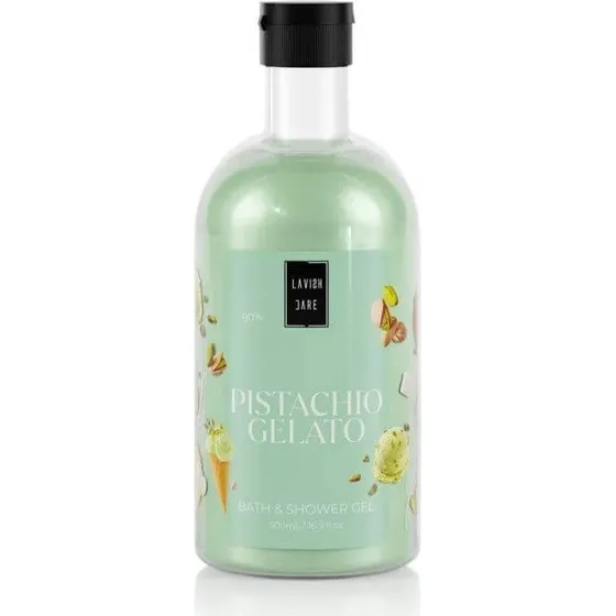 LAVISH Care Bade- und Duschgel Pistachio Gelato, 500ml