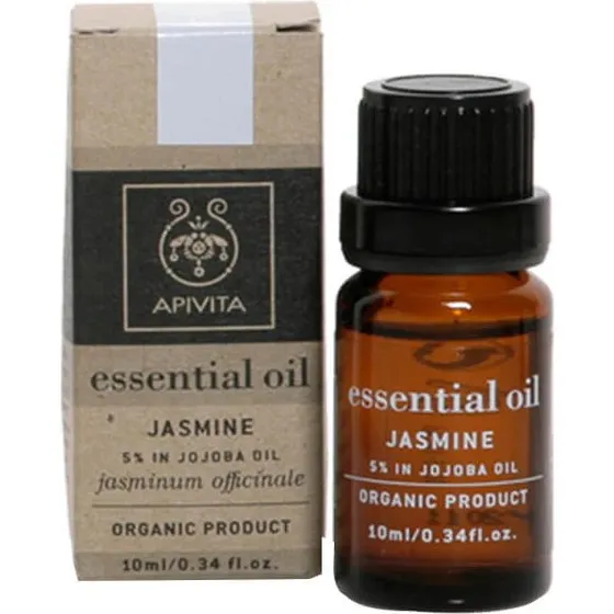 Apivita Bio Jasmin Ätherisches Öl 10% in Jojobaöl 10ml