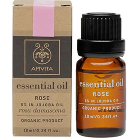 Apivita Bio Rose Ätherisches Öl in Jojobaöl 10% (10ml)