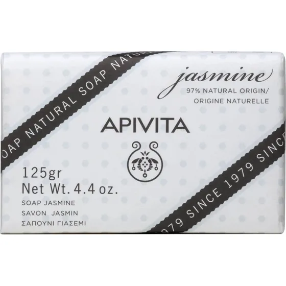 APIVITA Naturseife Jasmin für Gesicht & Körper 125g
