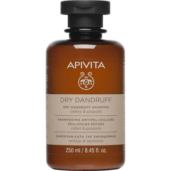 APIVITA Shampoo gegen trockene Kopfhaut mit Sellerie & Propolis 250ml