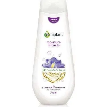 Elmiplant Moisture Miracle Cremeduschgel mit Iris, 750 ml