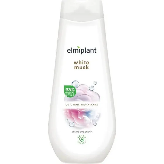 Elmiplant Weißer Moschus Duschgel Creme, 400 ml