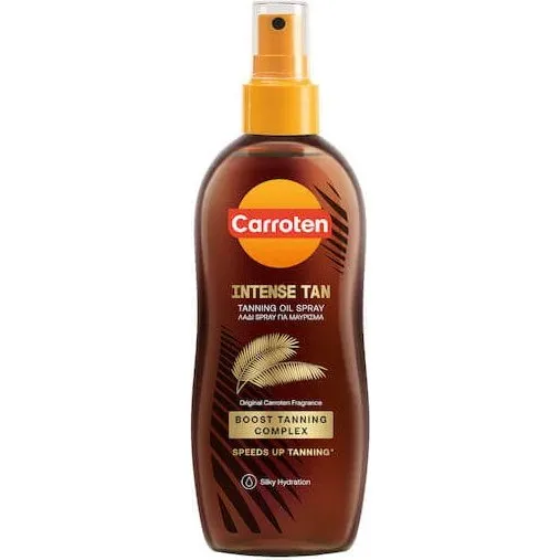 Carroten Intense Tan Water Resistant Beach Oil Body Spray 150ml