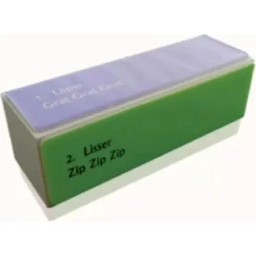 BEAUTY SPRING 581 Puffer Polieren Nagellack Quadrat Block 4-Seiten