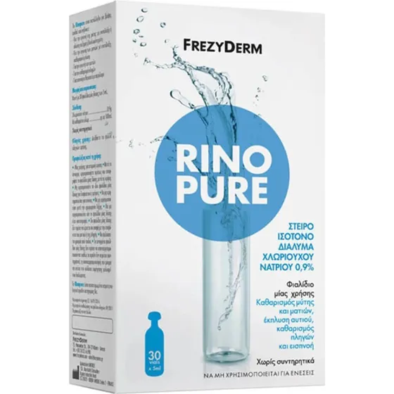 Frezyderm Rinopure Kochsalzampullen 0,9% NaCl 30x5ml