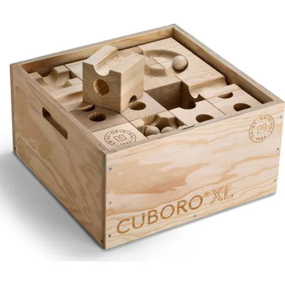 CUBORO XL Kugelbahn 33-teilig Großformat