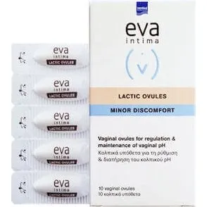 Eva Intima Minor Milchsäure Vaginalzäpfchen, 10 Stück