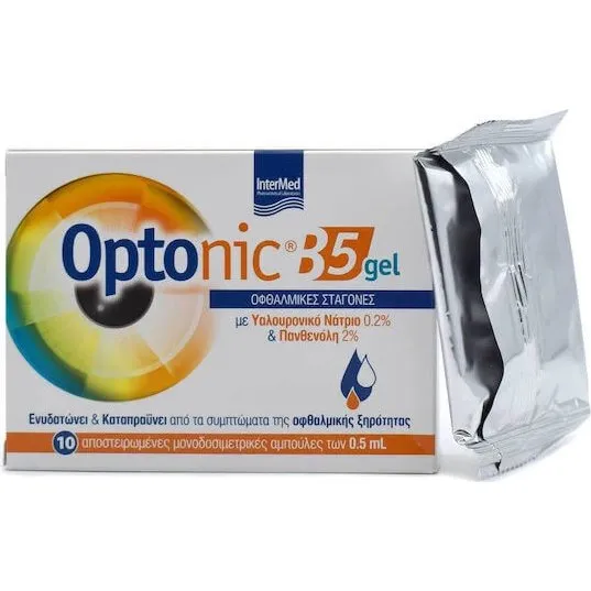 InterMed Optonic B5 Gel Augentropfen 10x0,5ml