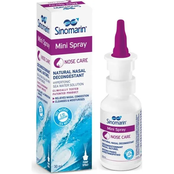 Sinomarin Mini Nasenspray, 30 ml, abschwellend
