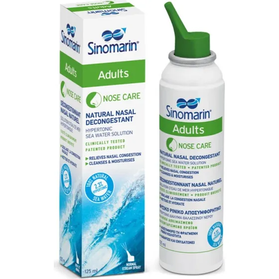 Sinomarin Nasenpflege für Erwachsene, 125ml, Abschwellend