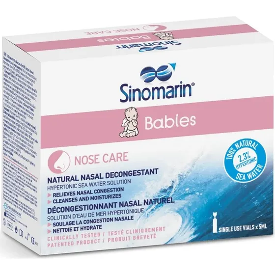 Sinomarin Babies Abschwellendes Nasenspray, 18x5 ml